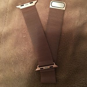 Magnetic Rose gold Apple Watch band 42mm